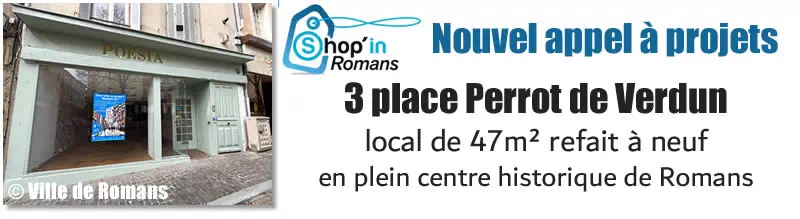 article appel projet shop in romans 3 place perrot verdun