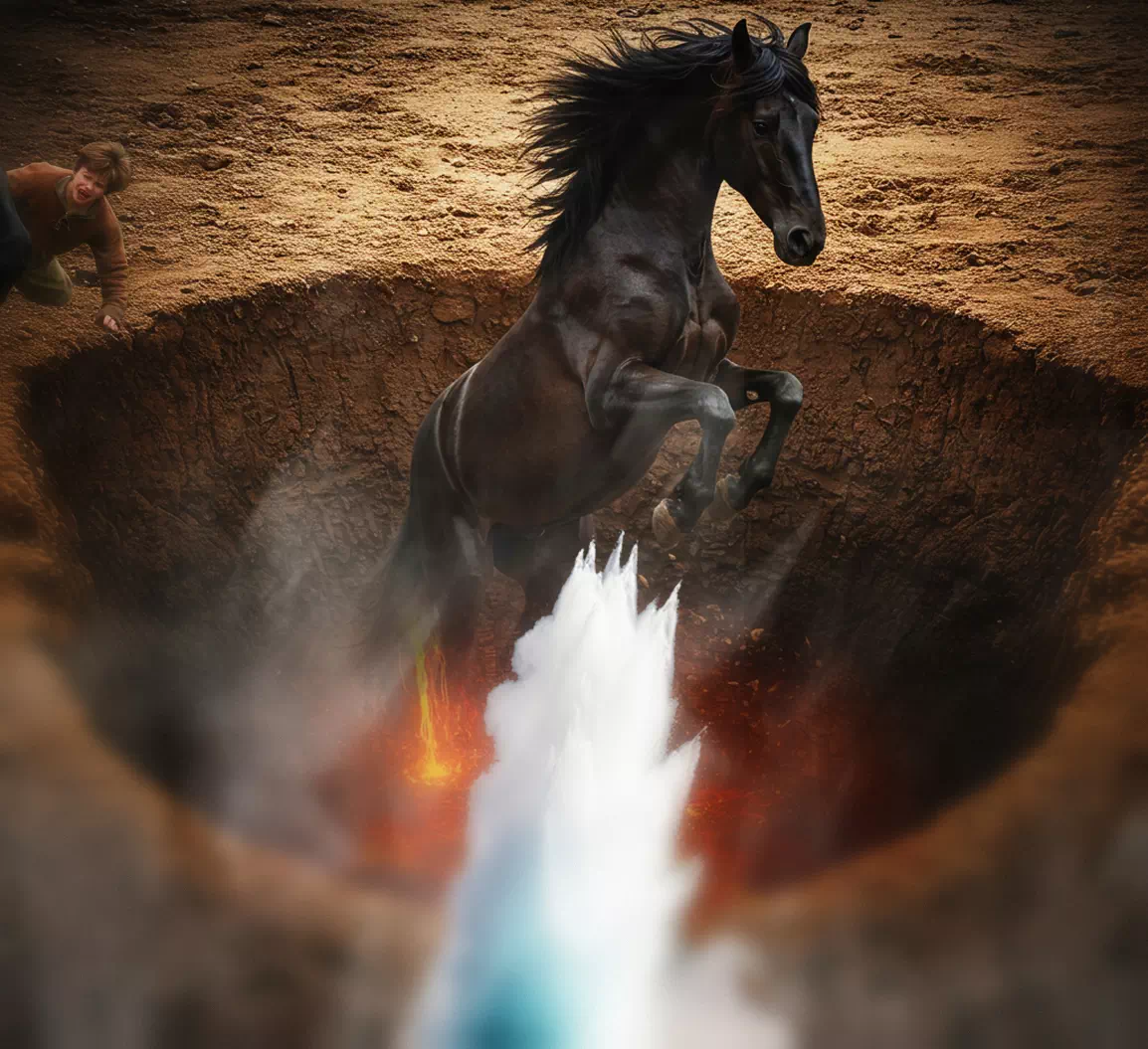 place puits cheval 4